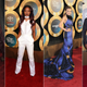 Illustration for article titled Sparkles, Satin and One Fabulous Bird Caftan at the Soul Train Awards